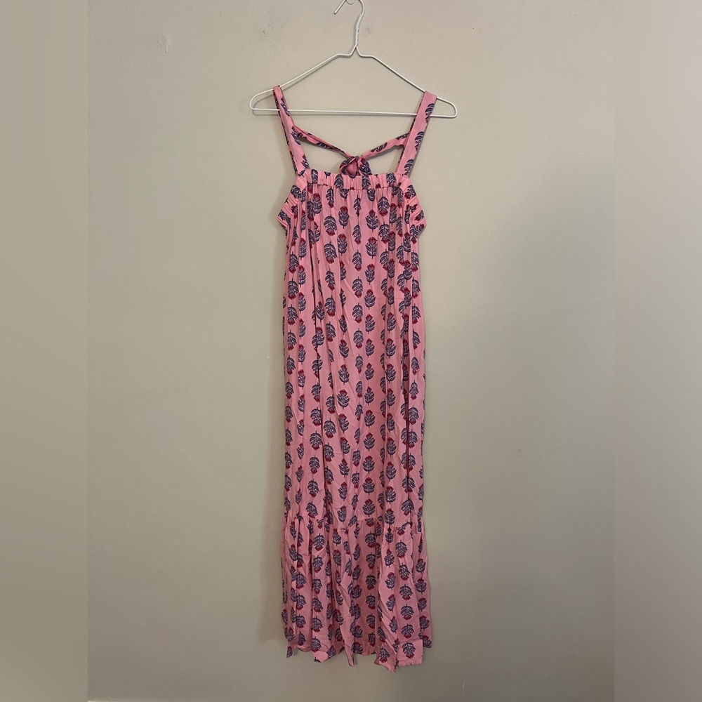 Old Navy Pink Maxi Sundress